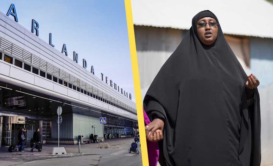 Slöjkvinna vägrade följa neutralitetspolicy – får 75 000 kronor