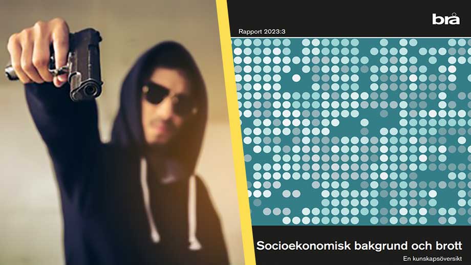 Brå: Svagt samband mellan brott och socioekonomiska faktorer