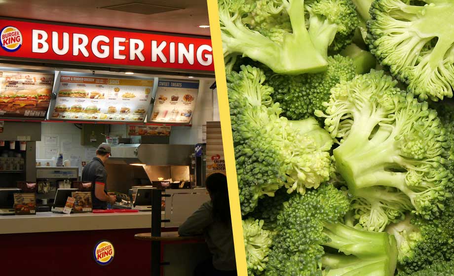 Burger King överger kött för växtbaserat