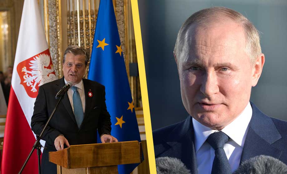 Ambassadör: Polen kommer tvingas in i kriget