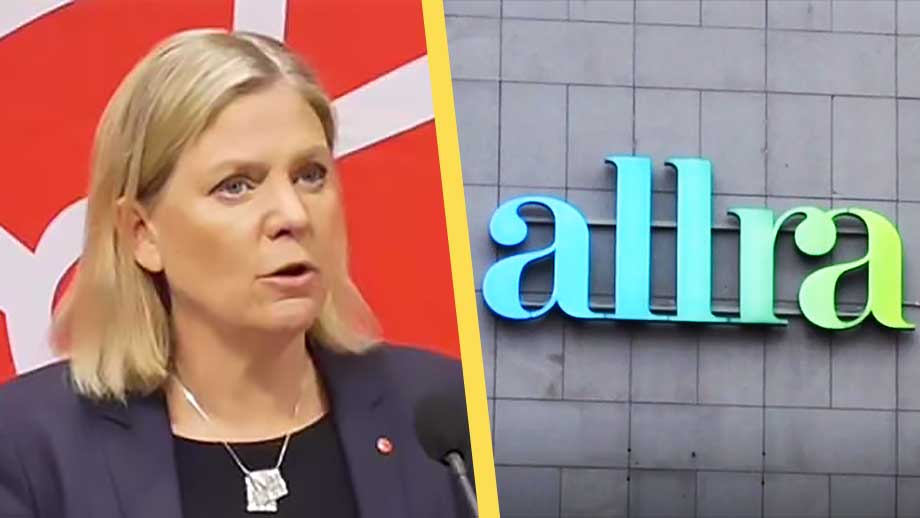 Uppgifter: S-regeringen tvingade fram fällande dom i Allra-målet