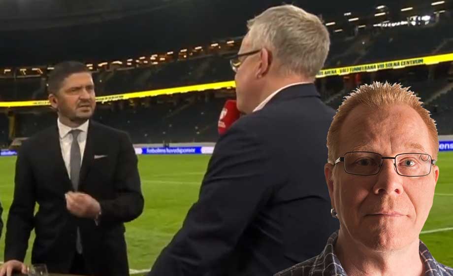 Det är Bojan Djordjic som borde be Janne Andersson om ursäkt