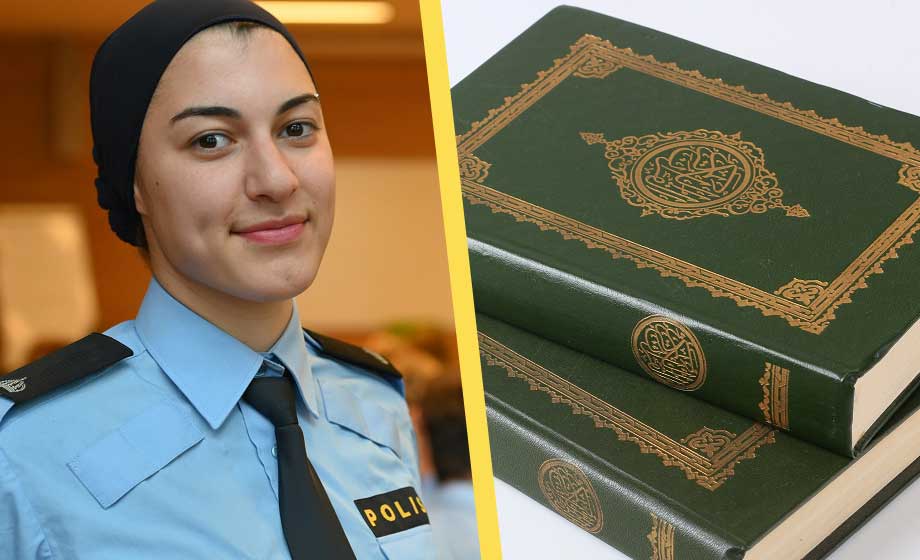 Malmöpolisen firar muslimsk fastemånad: ”Ramadan Mubarak”