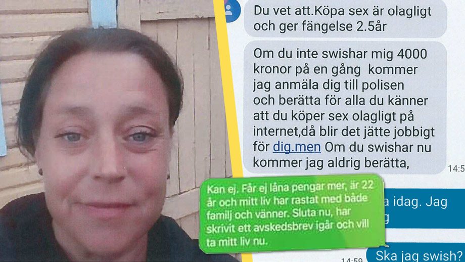 Kvinna från HELVETET hängde ut OSKYLDIGA svenska män som SEXKÖPARE – krävdes på pengar