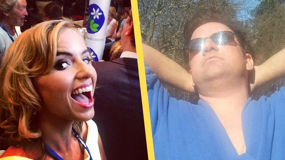 Skyttedal: Han tog mig på låret