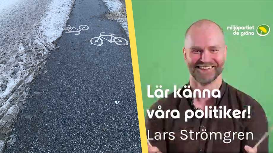 Miljöpartistisk snöröjning i Stockholm kritiseras