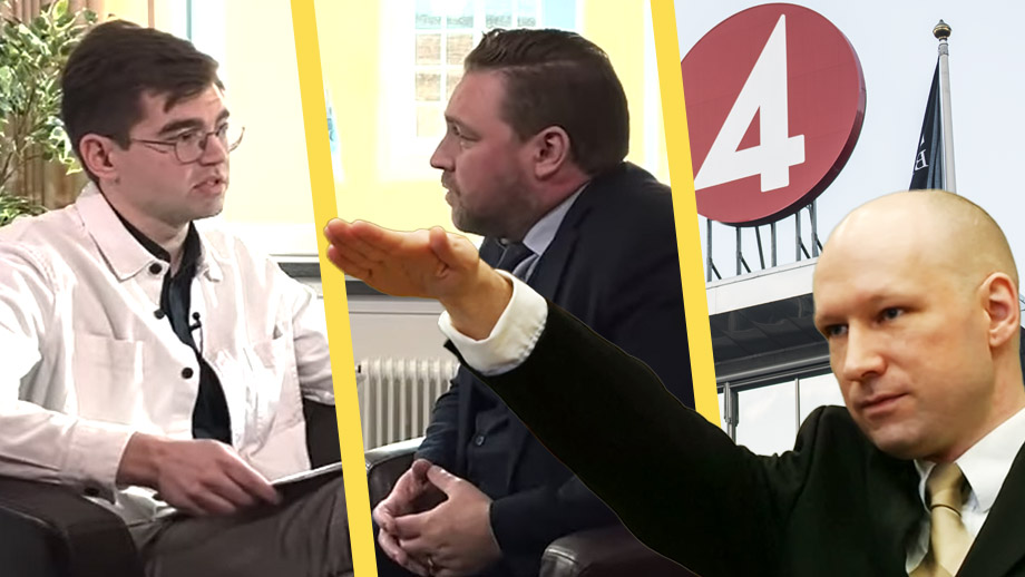 TV4 om SD-toppen: ”Högerextrema narrativ” som Breivik