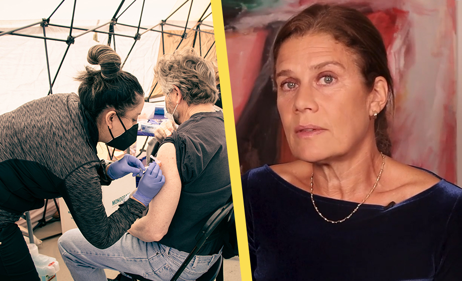 CENSURERAD VIDEO: Elsa Widding (SD) om covidvaccin