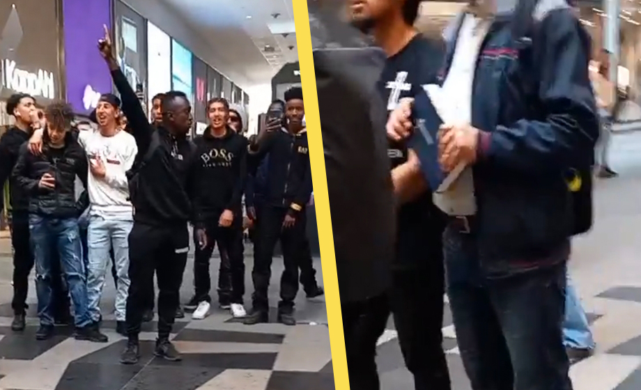 VIDEO: Muslimer stör ut kristna i Göteborg: ”Allahu akbar”