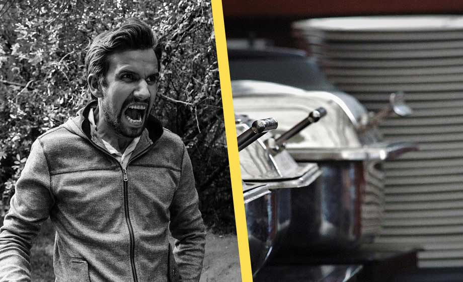 Asylsökande serverades fläsk – blev rasande