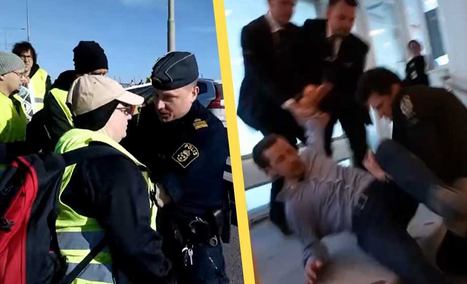 Stockholmstrafiken saboterad på nytt av klimatextremister