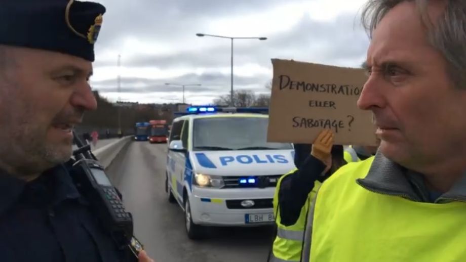 Klimatextremisten: ”Polisen tror alla måste följa lagen – men vi lyder inte”
