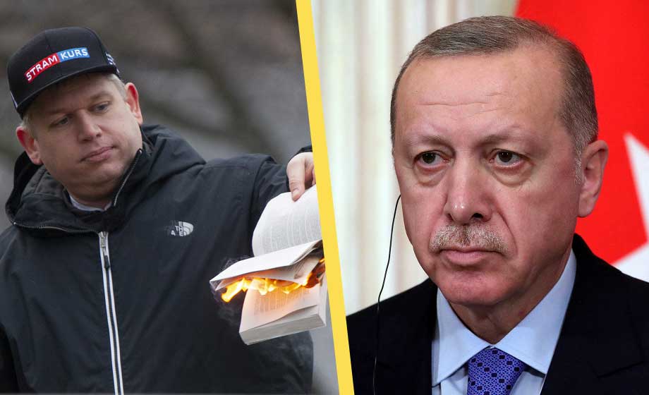 Erdogan: Sverige i Nato inte klart – koranbränningar ska stoppas