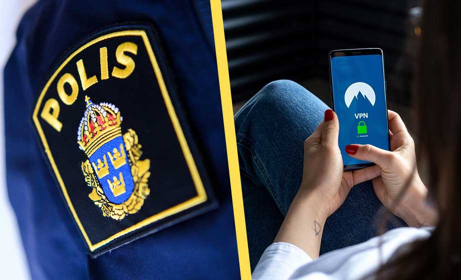 Polisen utförde husrannsakan hos svensk VPN-tjänst
