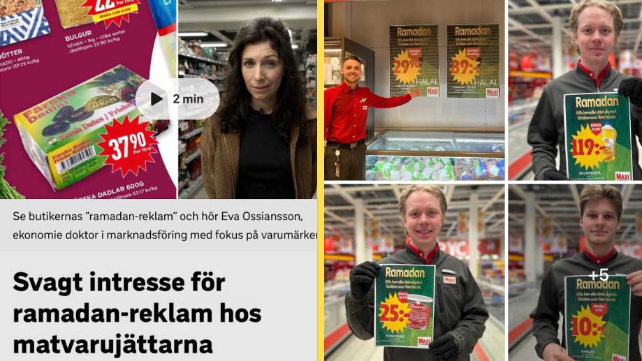 SVT missnöjd med matjättarna: ”Inte tillräckligt med ramadan-reklam”