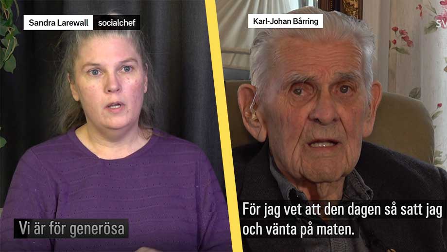 Äldreboende drar in mat till 96-åring: ”Vi har varit för generösa”