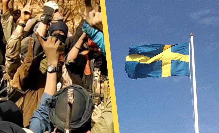 Barn till terrorgrupps ledare finns i Sverige
