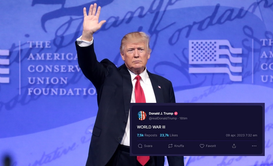 Trump: ”Tredje världskriget”