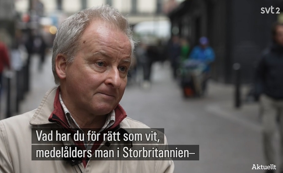 SVT till klimatattack mot vita medelålders män