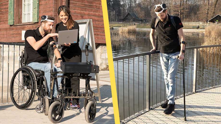 Medicinskt genombrott: förlamad kan gå igen