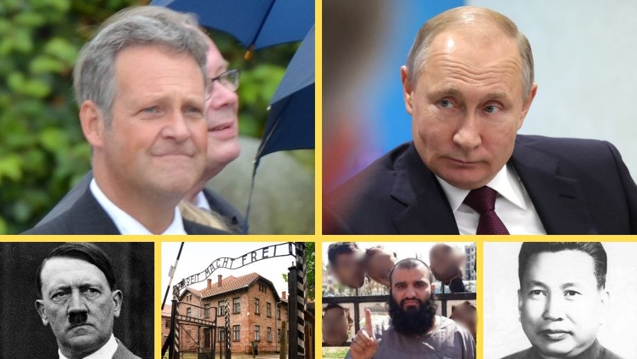 M-toppen: ”Putin är Hitler, IS och Pol Pot”