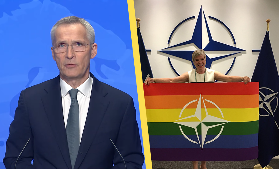 Nato-chefen hyllar mångfald, hbtqi och trans: ”Vår styrka”