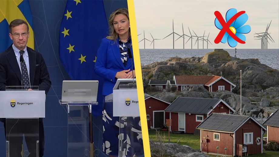 Regeringen kör över SD – bygger två vindkraftsparker