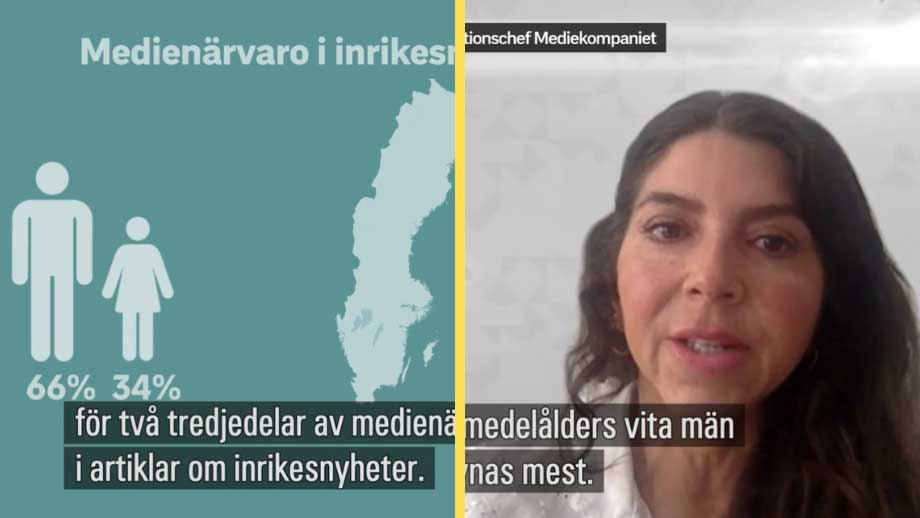 SVT slår larm: ”För mycket vita män i media”