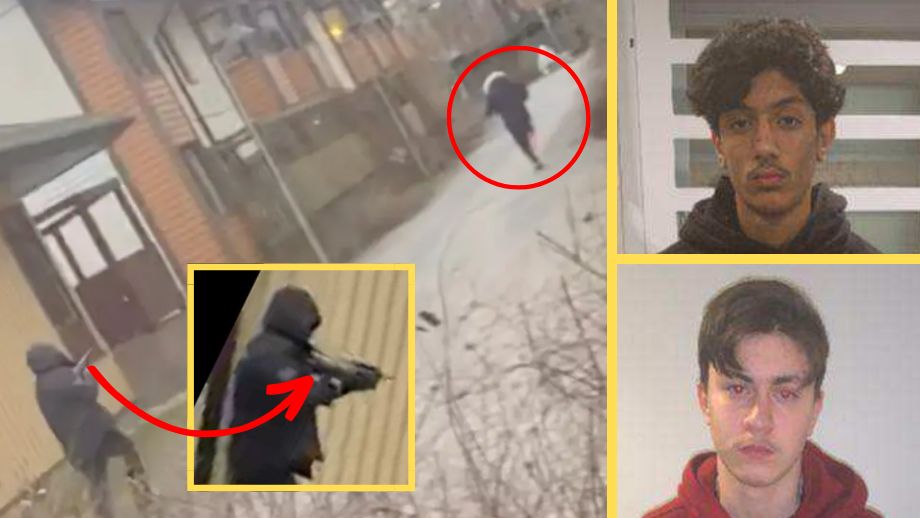 VIDEO: Försöker mörda med automatvapen i bostadsområdet