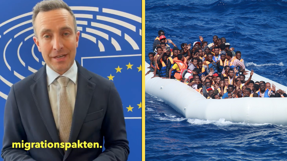 Moderaterna: SD kommer stödja EU:s tvingande massinvandring