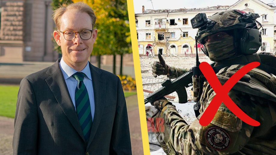 Regeringen: Terrorstämpla Wagner