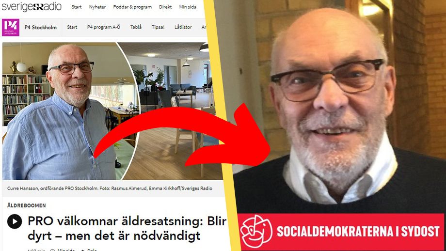 SR: PRO hyllar rödgrönas satsning – men PRO-toppen är S-politiker