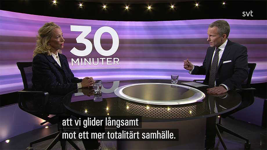 Advokatsamfundet: Sverige ”totalitärt” med Tidöregeringens politik