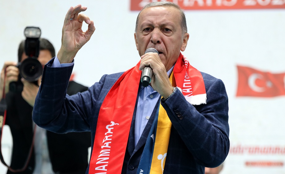 Erdogan uttrycker stöd för Hamas och kallar Netanyahu nazist