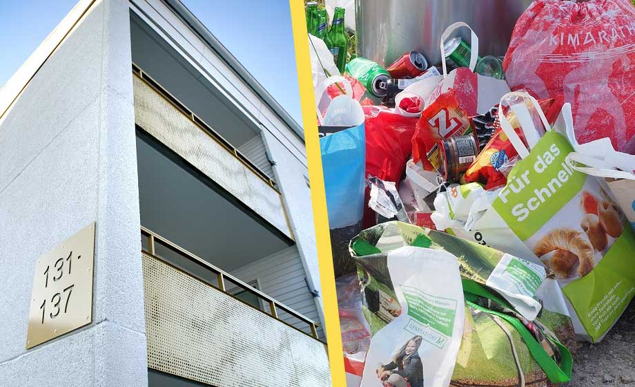 Beteendeföretag ska få stopp på nedskräpning i bostadsområde