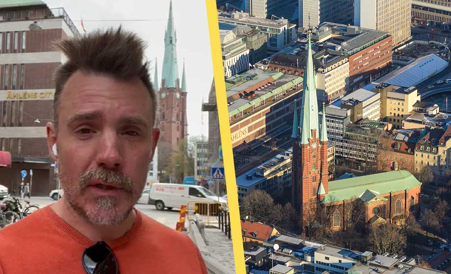 Timbro: Riv kyrkor och bygg höghus