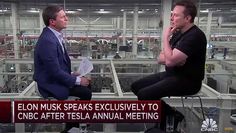 Elon Musk: Slumpvis person i telefonkatalogen hade gjort ett bättre jobb än Biden