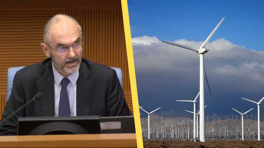 Centralbankschef: Snabb grön omställning riskerar skada samhället allvarligt