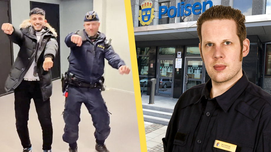 Polisen om dansvideon: ”En mycket viktig del i arbetet”
