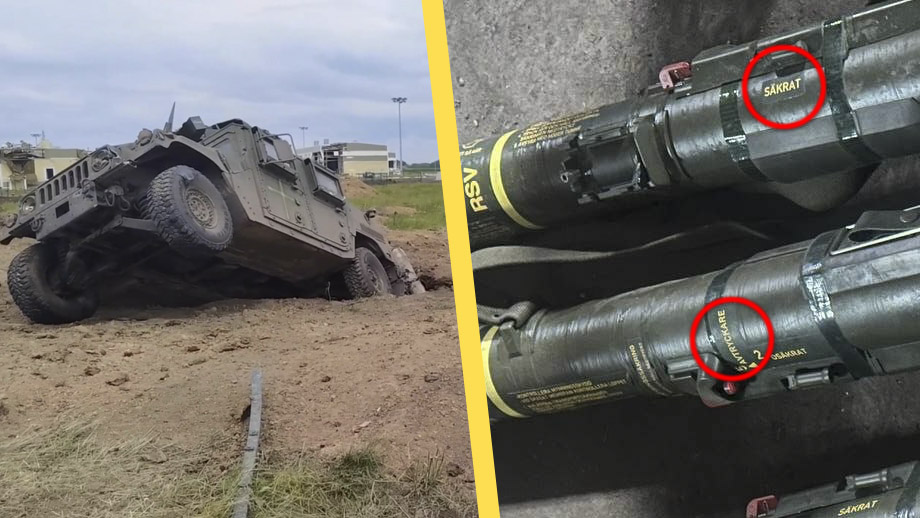 Ryssland: Svenska vapen användes i ukrainska attacken på Ryssland