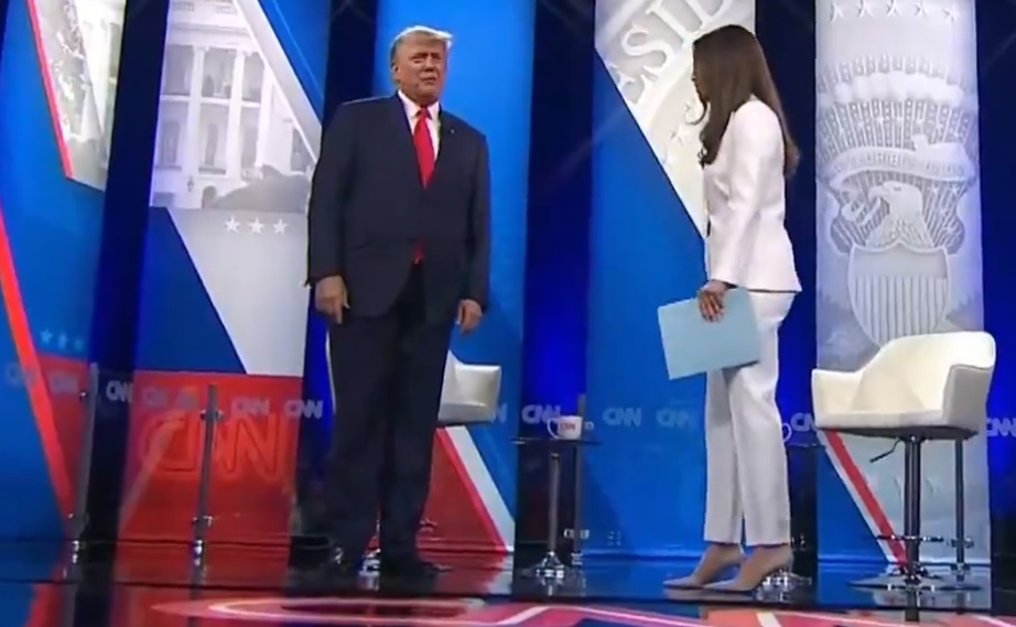 Trump i högform i debatt – siktar på ny mandatperiod