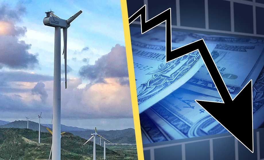 Vindkraften en grön bubbla på väg att spricka