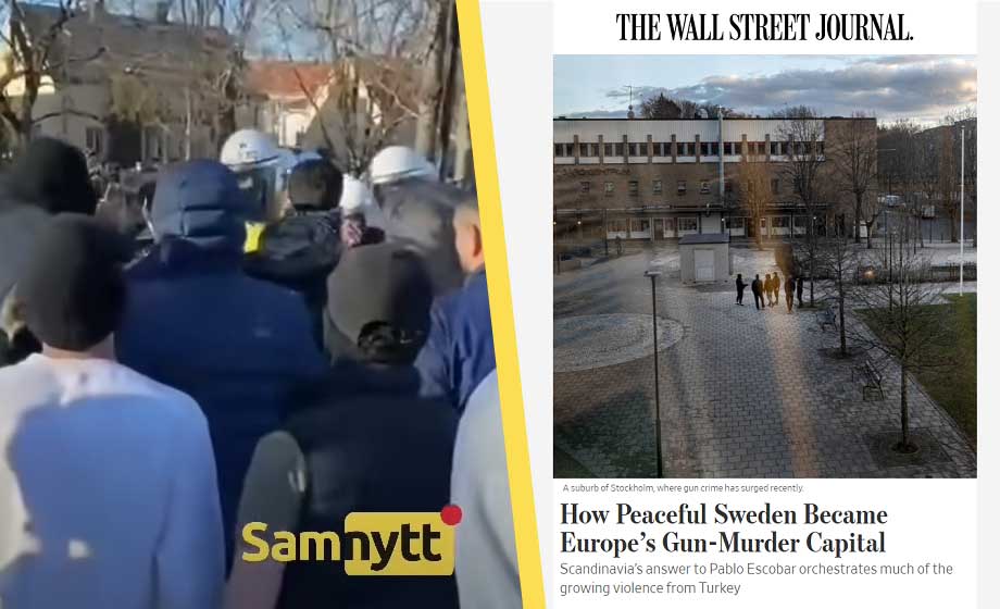 Anrik tidning beskriver Sverige som Europas huvudstad för vapenmord