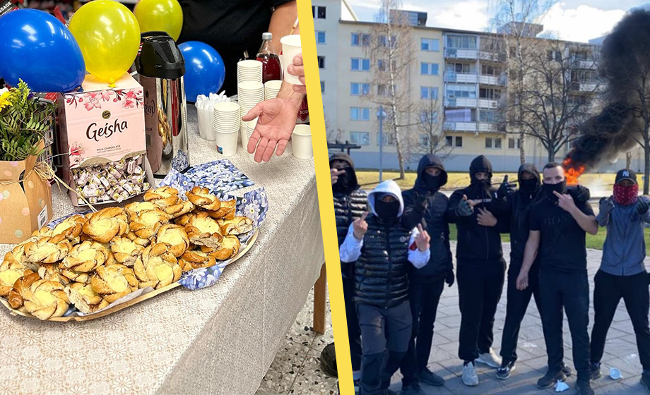 Fika ska stoppa gängvåldet