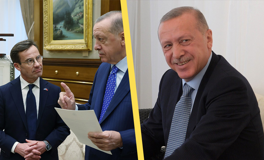 Erdogan om Sveriges Nato-ansökan: Uppfyller inte sina plikter