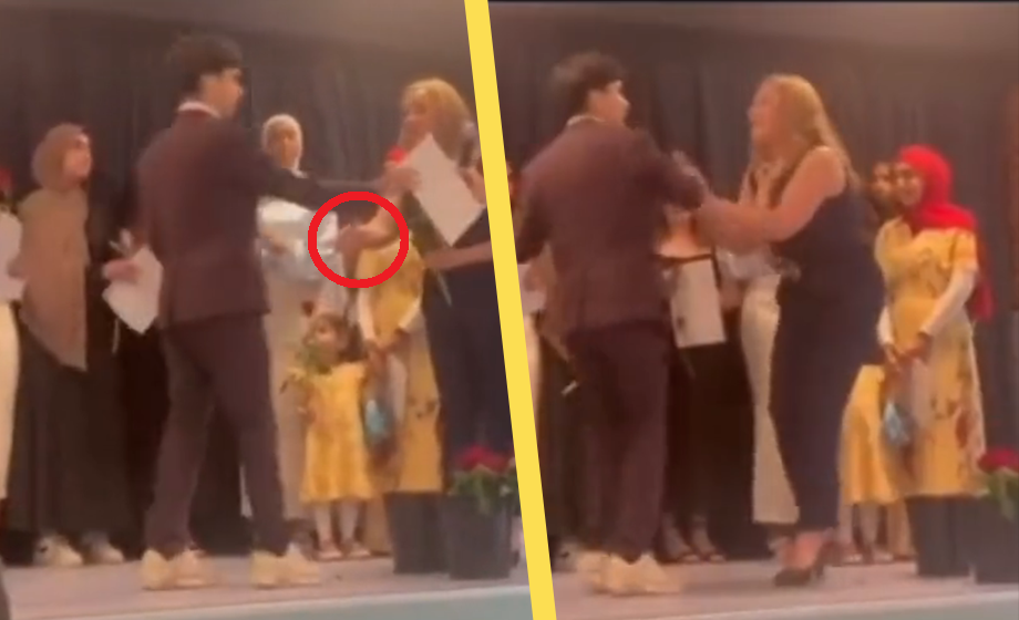 VIDEO: Rektorn läxar upp muslimsk elev – ”Vi bor i Norge!”