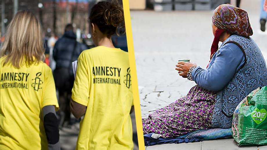 Amnesty anmäler Sverige – kräver gratis vård för hitresta tiggare