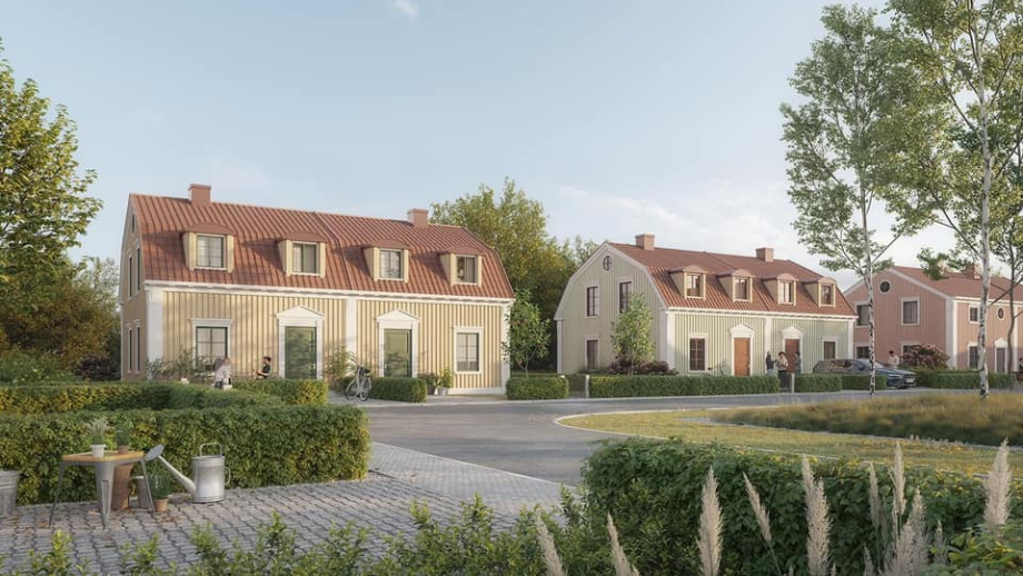 Alingsås bygger nytt område i lokal klassisk tradition