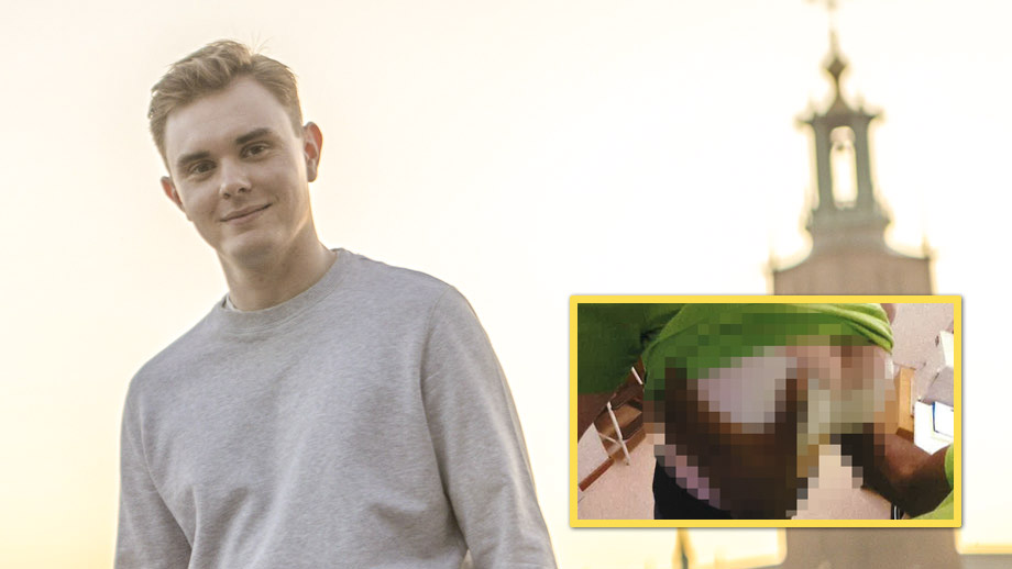 Christian Peterson frias för inlägg om undersköterska som hade sex på jobbet