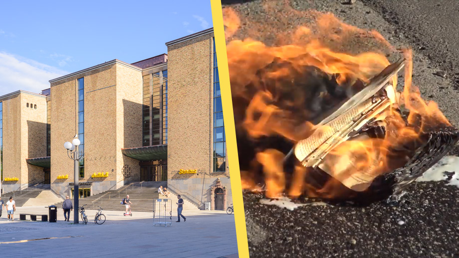 Skulle bränna koranen på Medborgarplatsen – tog fel bok